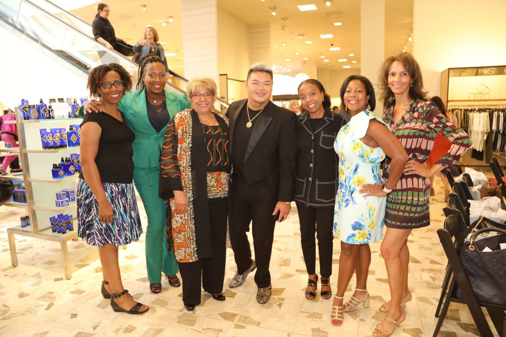 Maxine Birdsong, Erica Randall, Donna Knight,Allan Cantada, Paula Knight, Pam Washington, Kathleen Hudson